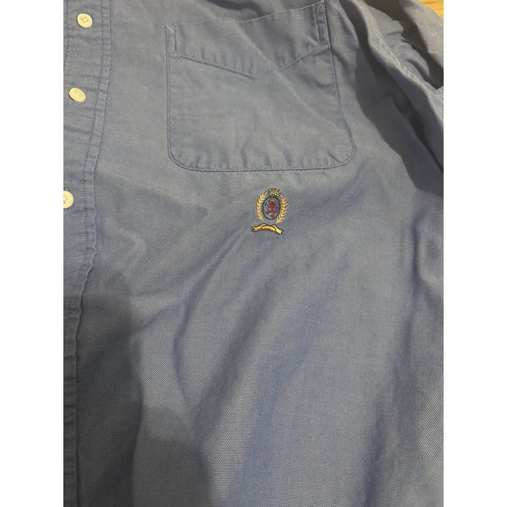 Tommy Hilfiger Men's Button Down Blue 16-32/33 - Picture 4 of 4